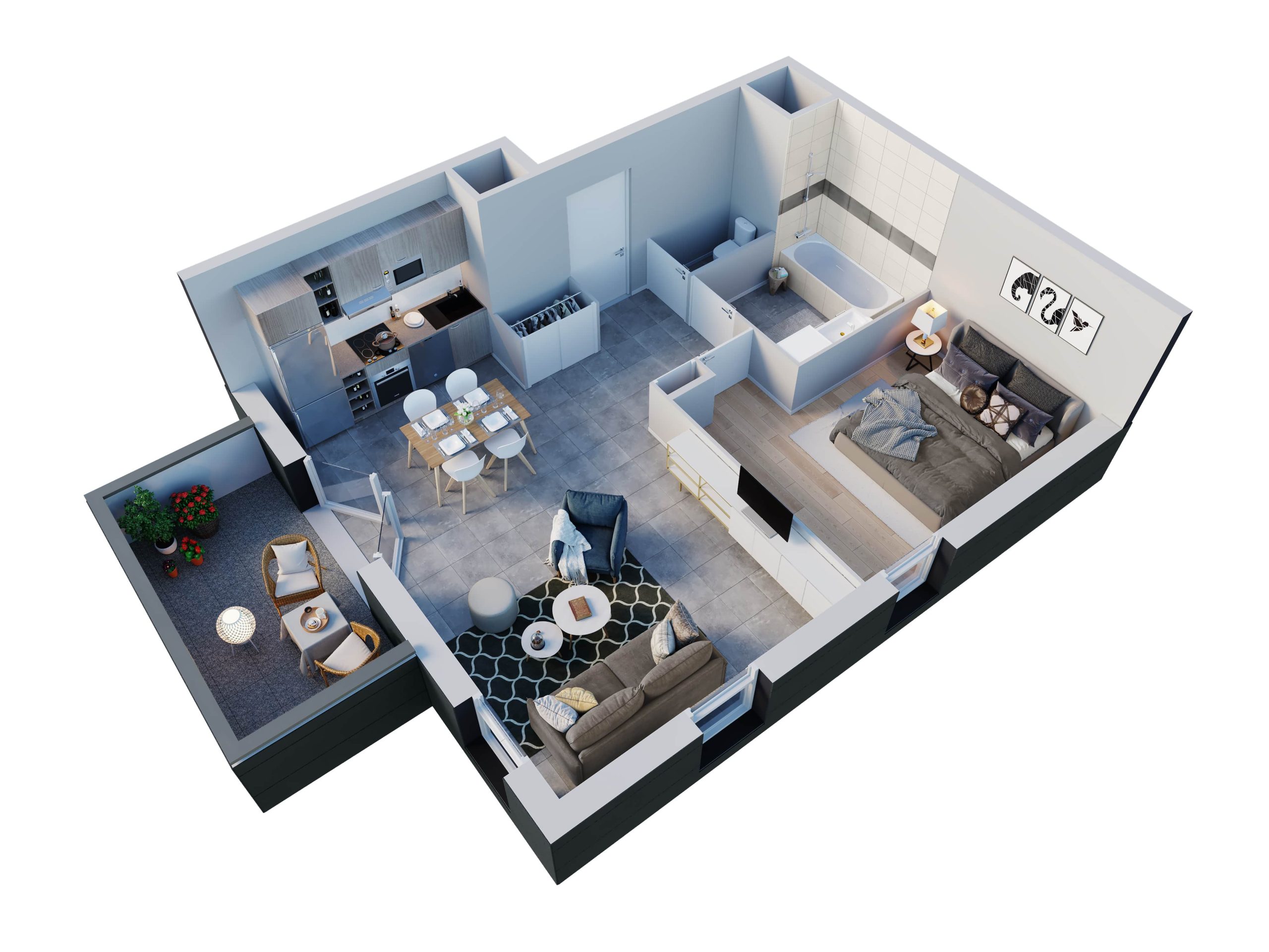 3D Virtual Tours for Commercial Interiors