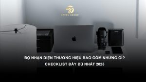 Bộ nhận diện thương hiệu bao gồm những gì? Checklist đầy đủ nhất 2025