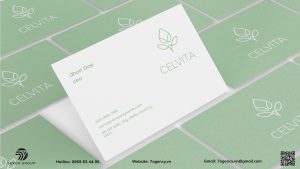 Danh thiếp của thương hiệu Celvita