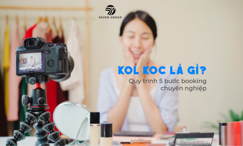 Ảnh đại điện bài blog booking kol koc là gì, quy trình 5 bước booking kol koc chuyên nghiệp