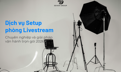 Ảnh đại diện Dịch vụ Setup phòng Livestream chuyên nghiệp, giá tốt 2026