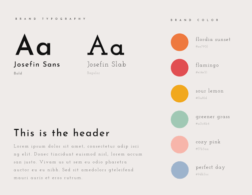 Brand Typography truyền tải giọng điệu và tính cách thương hiệu